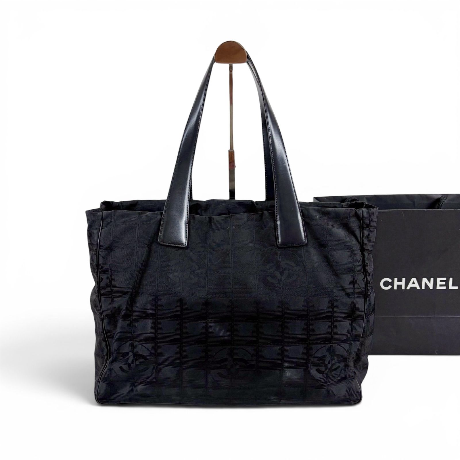 CHANEL シャネル ニュートラベルライン トートバッグ トートMM