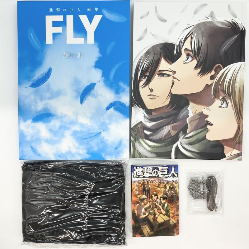 中古】開封 進撃の巨人 画集 FLY 講談社[17] - メルカリ