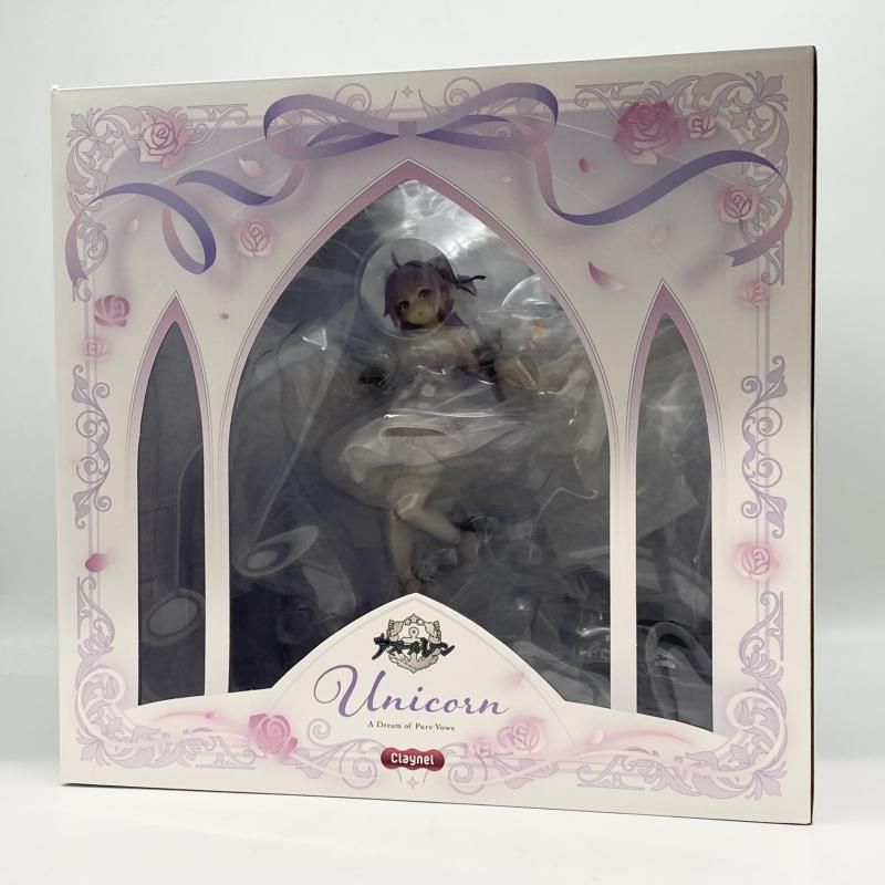中古】未開封 1/7 ユニコーン 純白なる夢の誓い Claynel クレーネル