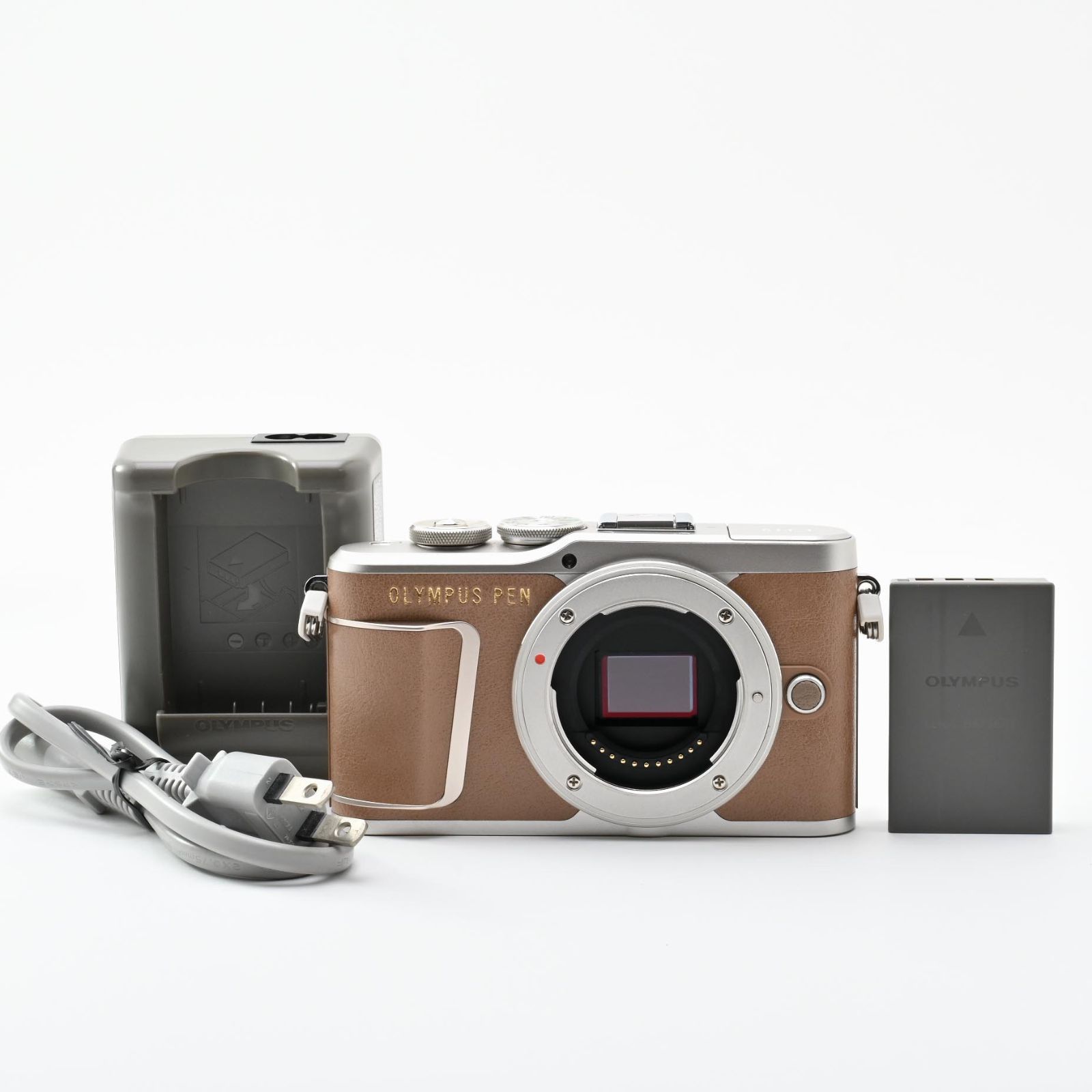 □ 極美品 □ OLYMPUS E-PL9 ボディ ブラウン 《ショット数 602回