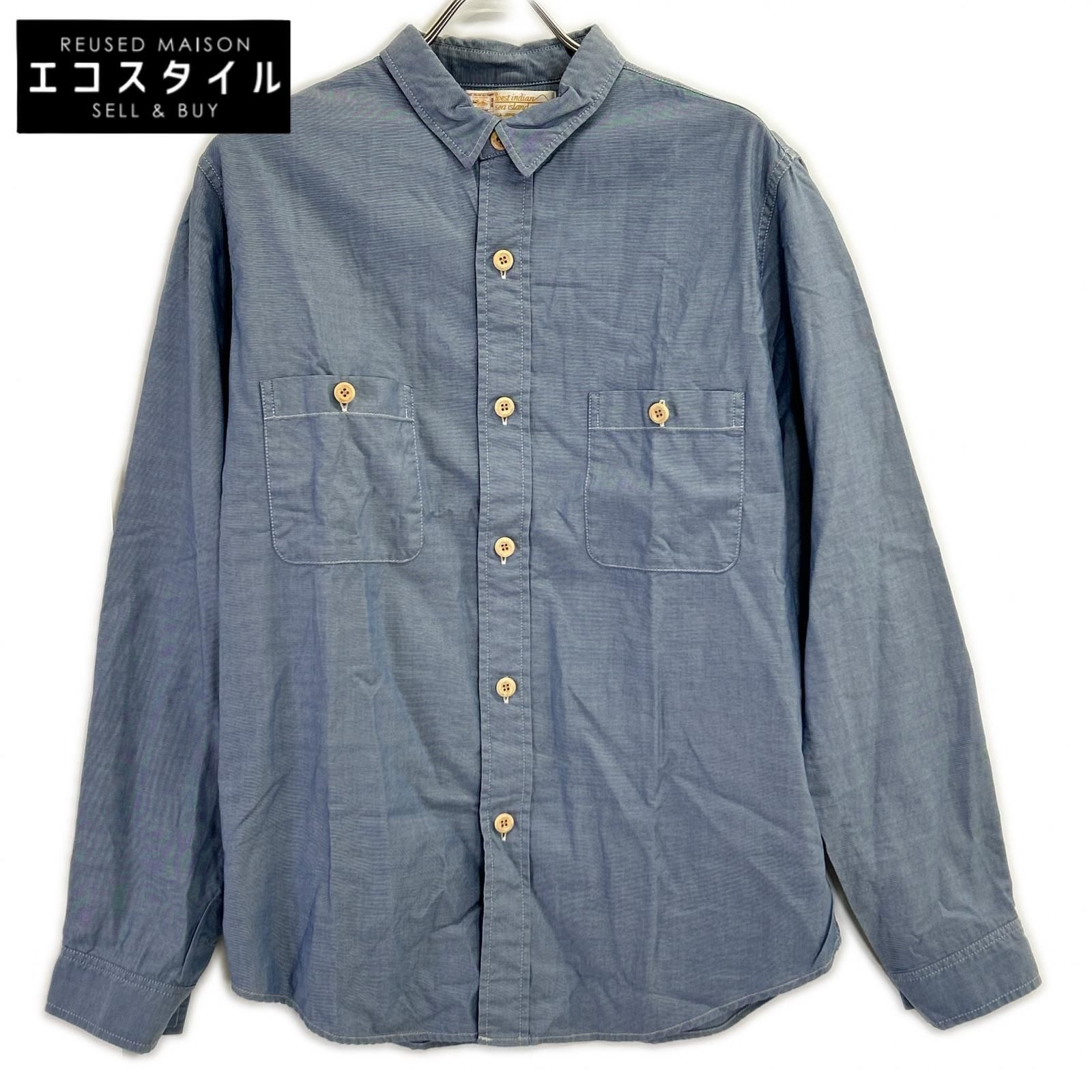 VISVIM ビズビム レーヨンキャンバスシャツ 125105011015 18000217