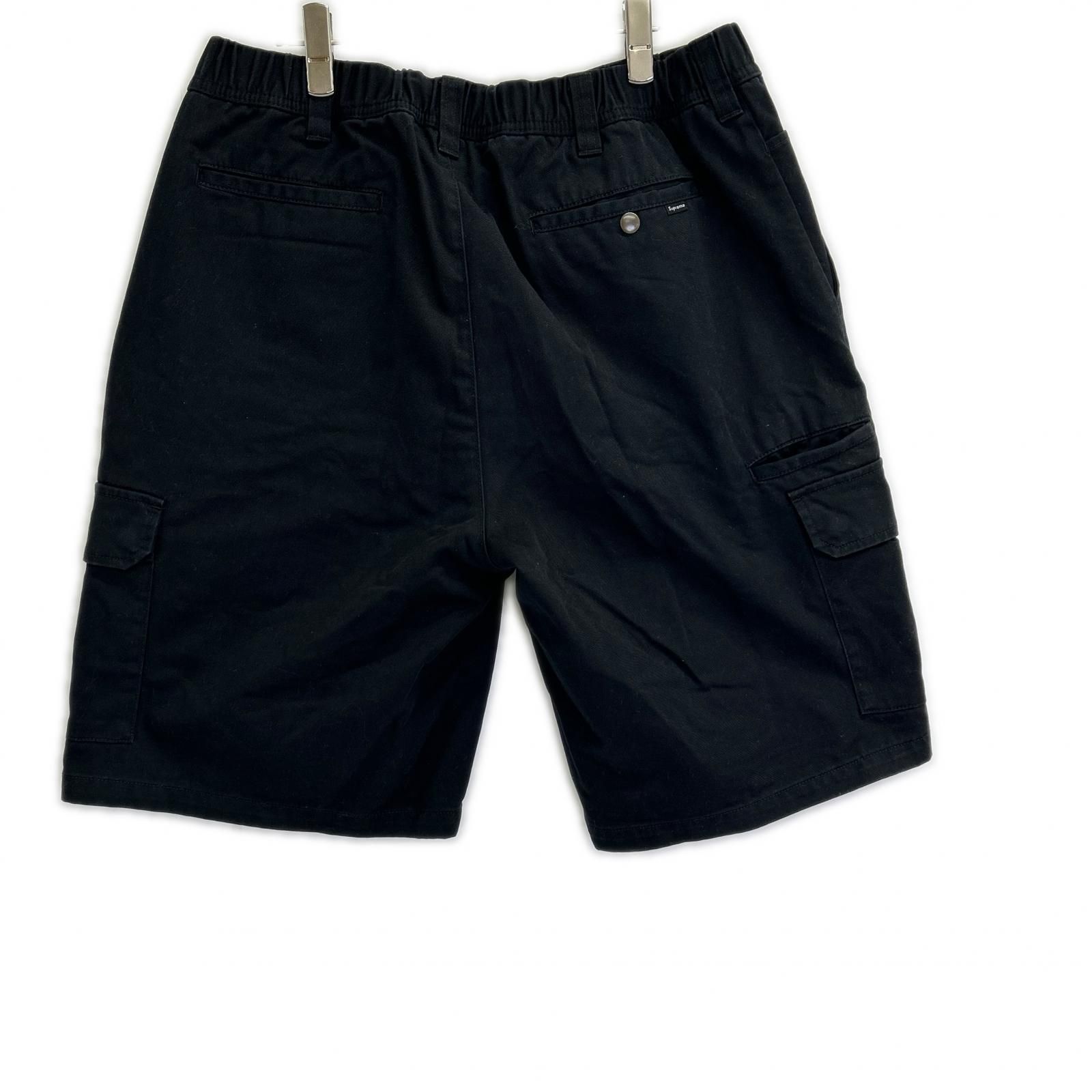 Supreme シュプリーム 22SS ブラック Cargo Work Short ハーフパンツ