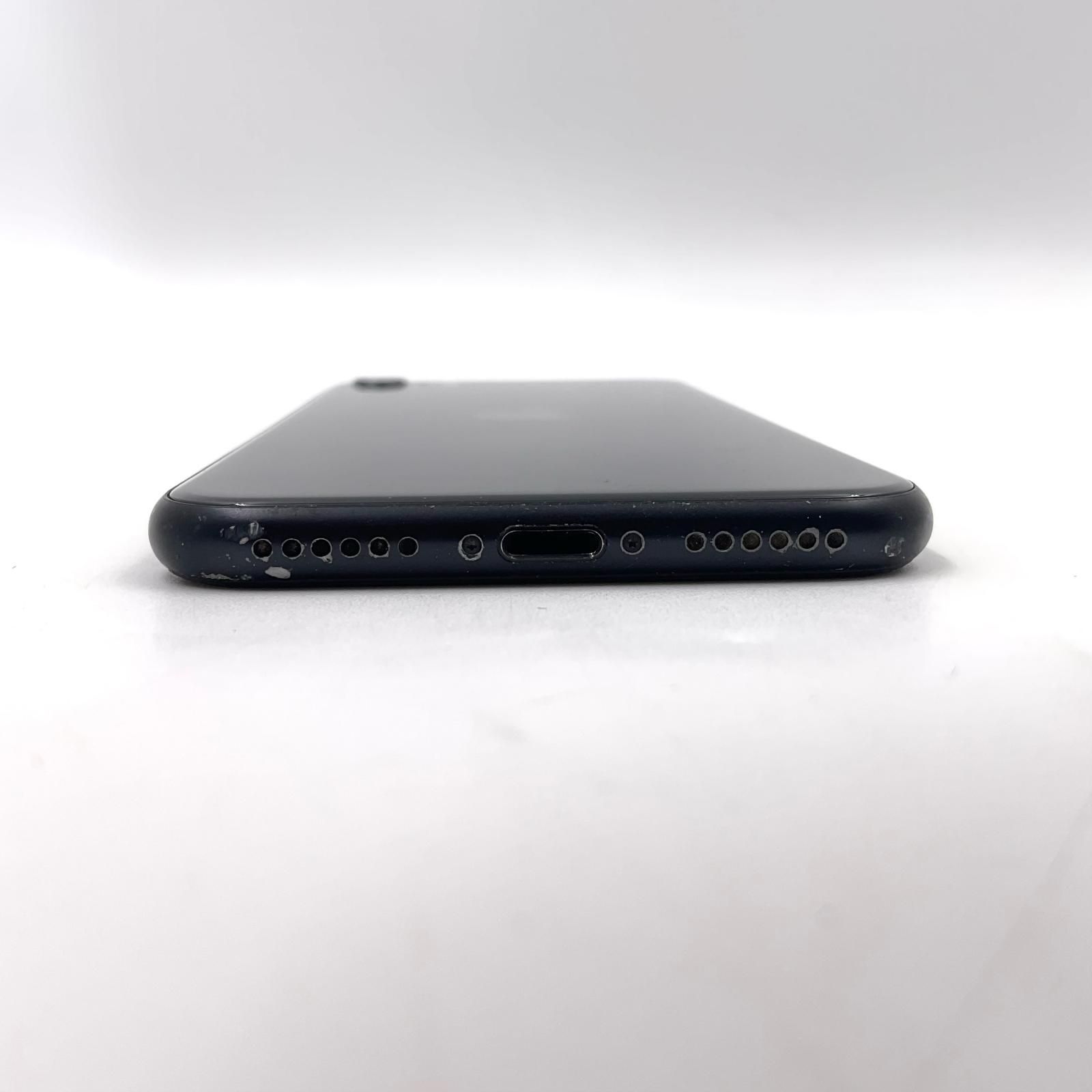 iPhone SE2 64GB ブラック【難有】 au SIMフリー - メルカリ