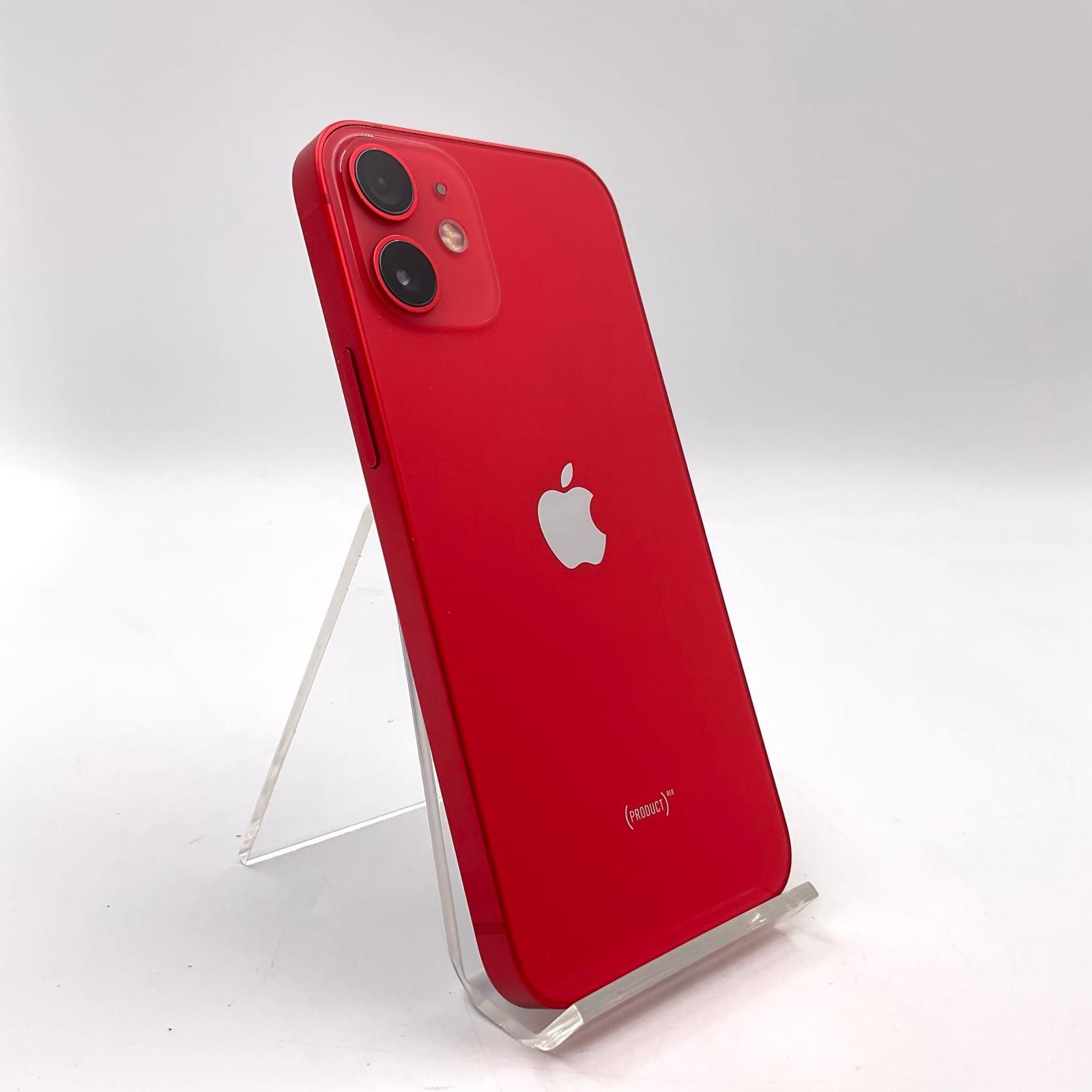 全額返金保証】【最速発送】 iPhone 12 mini 64GB (PRODUCT)RED docomo