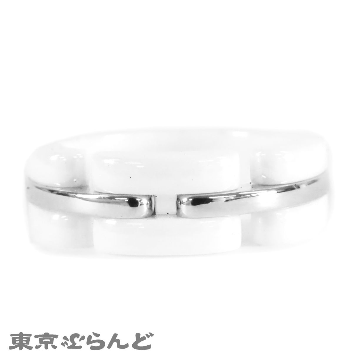 シャネル CHANEL ウルトラ リング ホワイトゴールド K18WG ホワイト