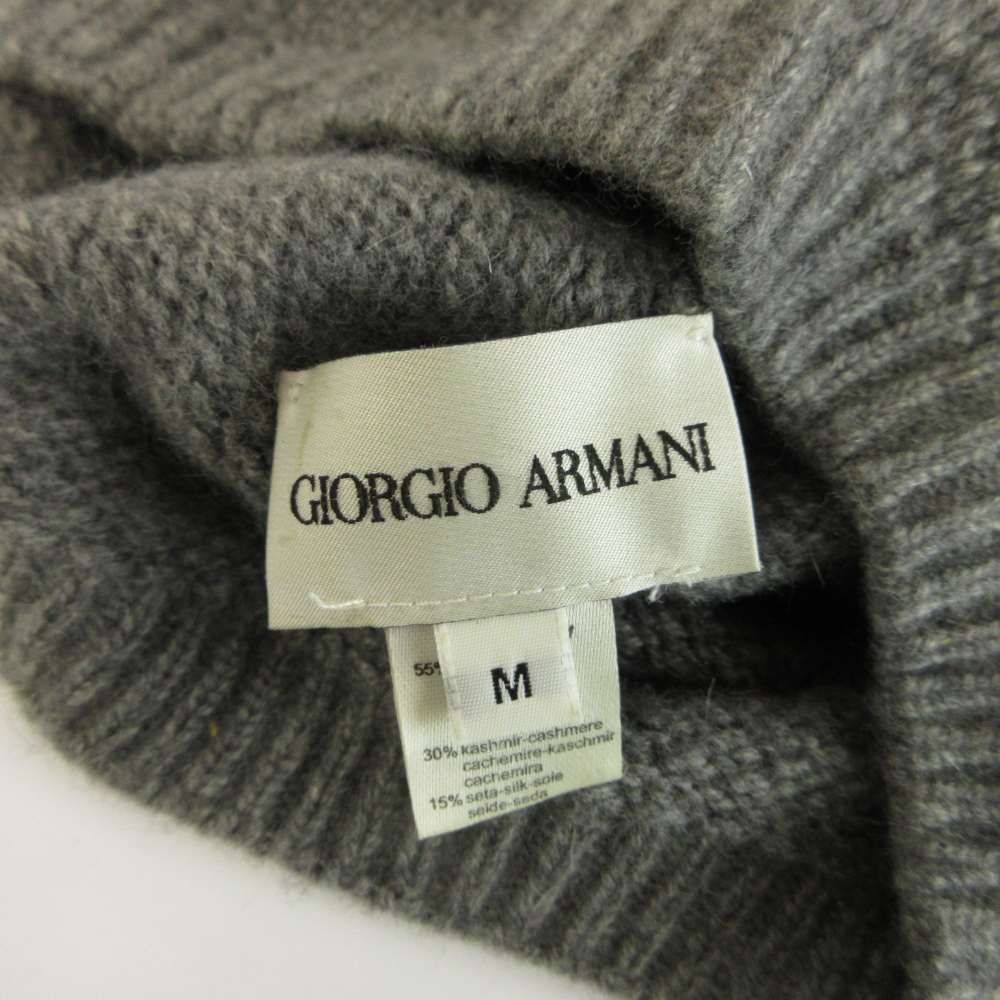 ジョルジオアルマーニ GIORGIO ARMANI 帽子 ニット帽 ビーニー ウール