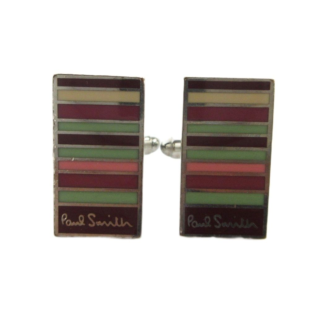 ポールスミス PAUL SMITH カフス アクセサリー スクエア マルチ