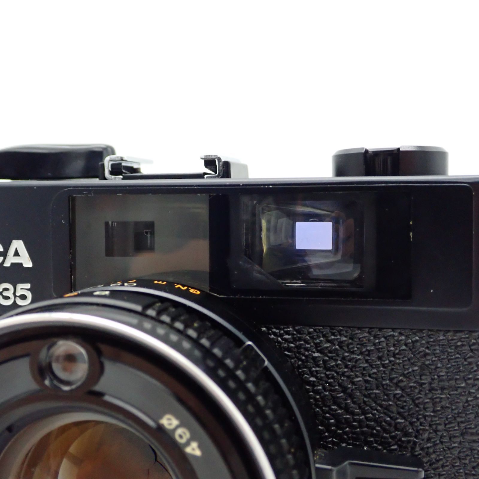 極上品 KONICA C35 FD ブラック HEXANON 38mm f1.8 レンジファインダー