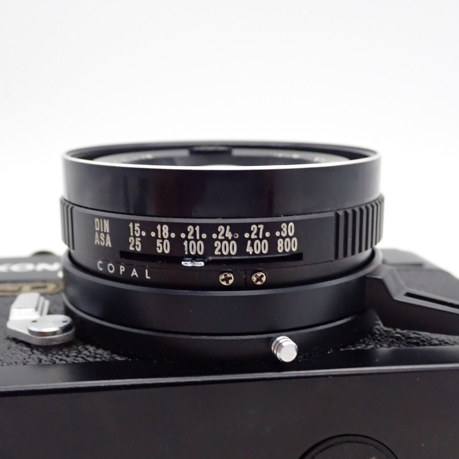 極上品 KONICA C35 FD ブラック HEXANON 38mm f1.8 レンジファインダー