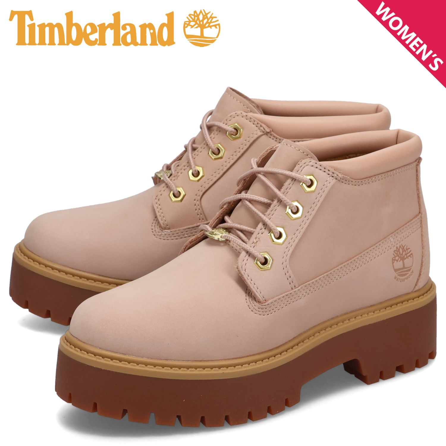 ティンバーランド Timberland ブーツ チャッカブーツ ストーン ストリート ネリー レディース 防水 ウォータープルーフ A2HA9-EN7 13,024円