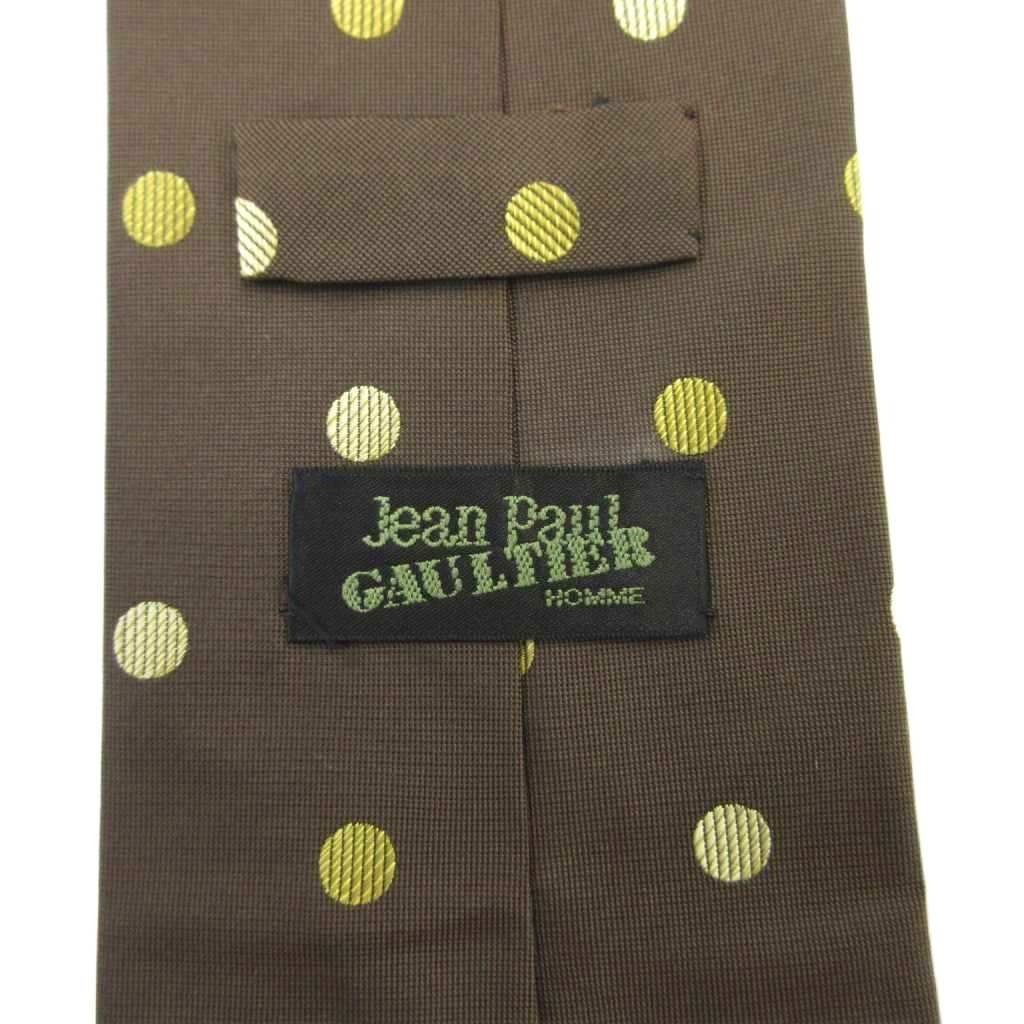 即発送Jean Paul Gaultier ジャンポールゴルチエオム 絹ネクタイ ジャンポールゴルチエ オム Jean Paul GAULTIER HOMME ネクタイ 絹