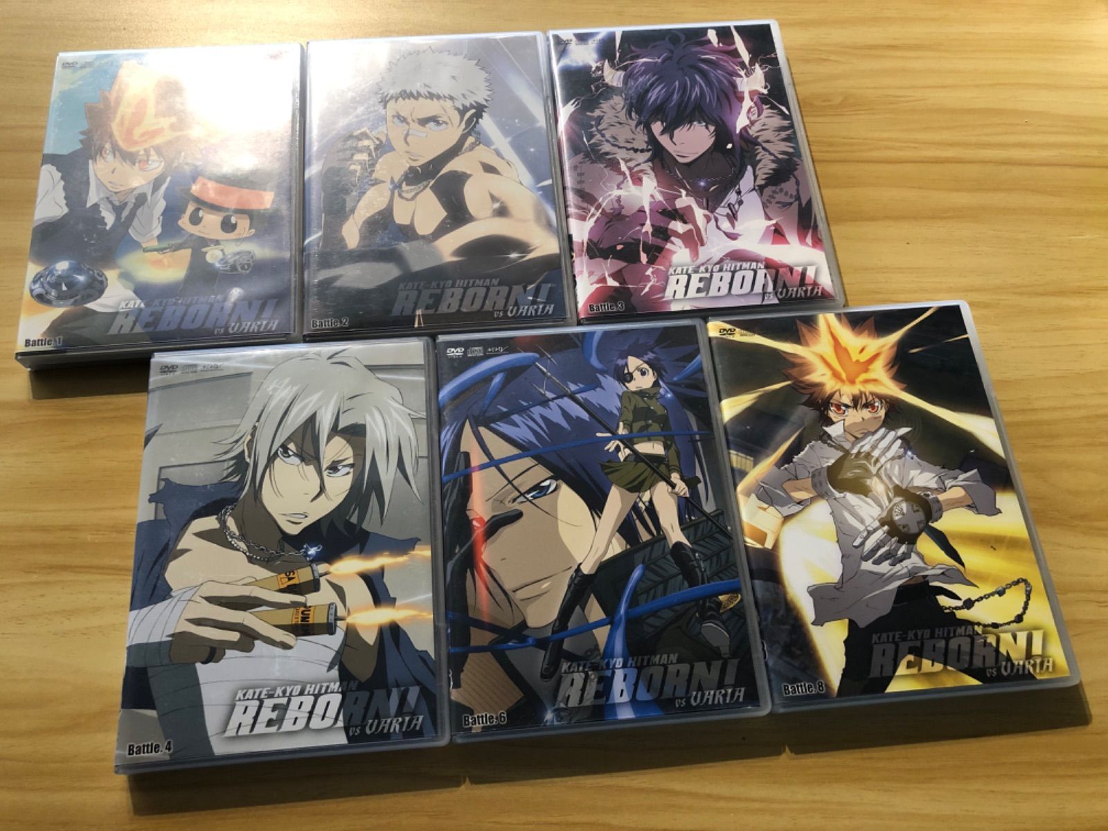 中古] [DVD] 家庭教師ヒットマンREBORN! vsヴァリアー編 (1-4、6、8) 6