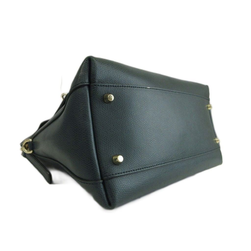 FURLA ハンドバッグ ゴールド金具 フルラ FURLA パイパー ハンドバッグ レザー ロゴ ゴールド金具 緑