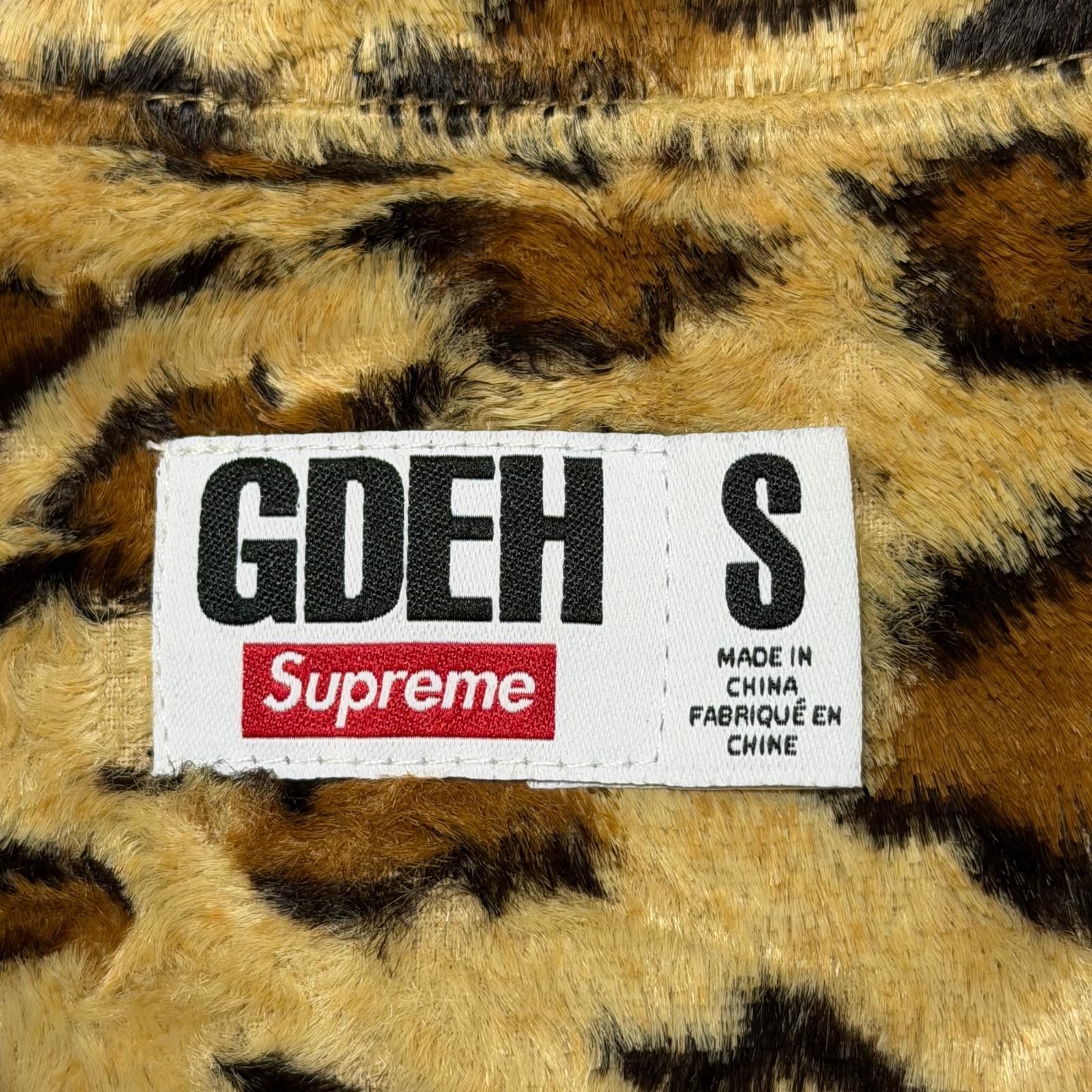 国内正規 Supreme × GOODENOUGH 25SS Crushed Rayon Pile S/S Shirt