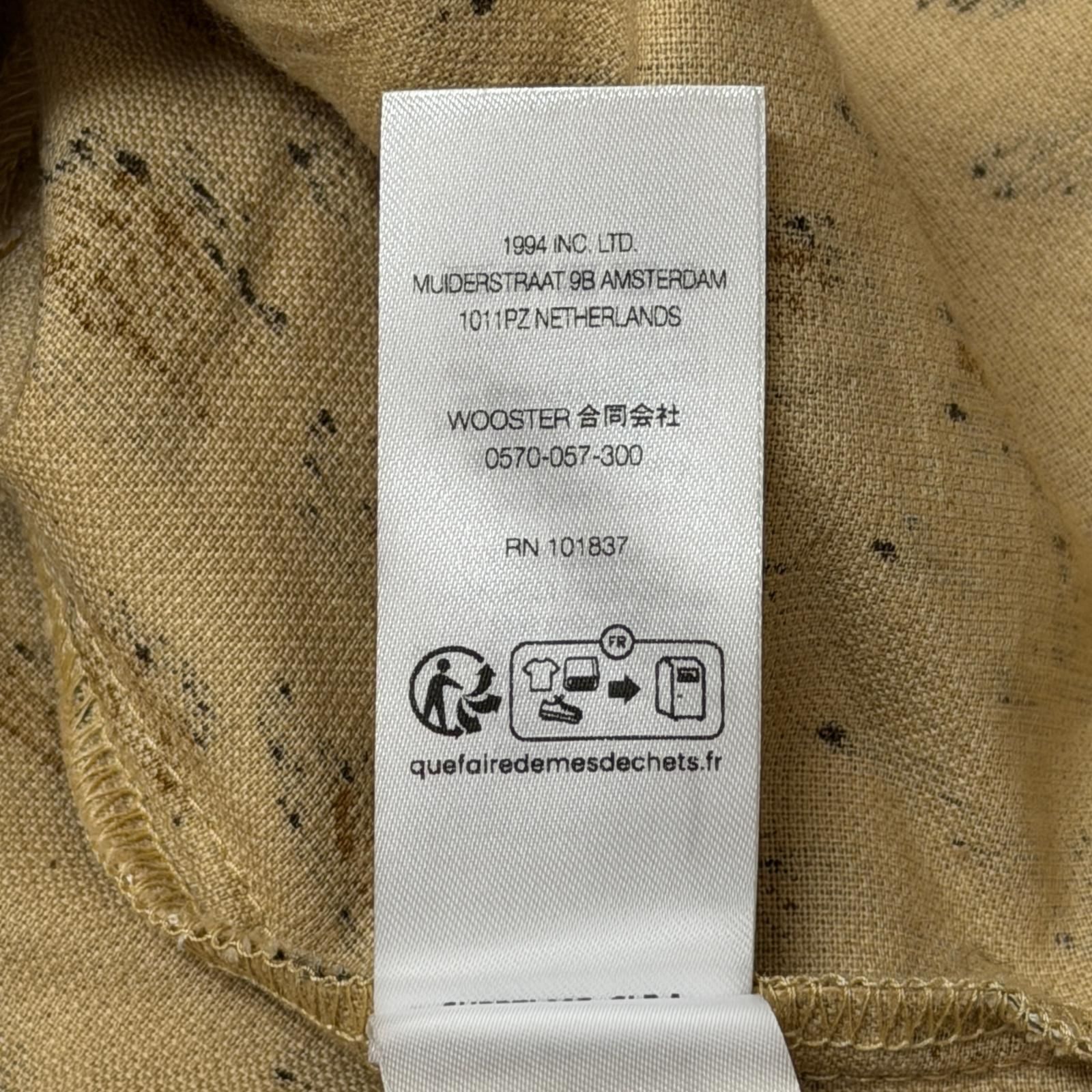 国内正規 Supreme × GOODENOUGH 25SS Crushed Rayon Pile S/S Shirt