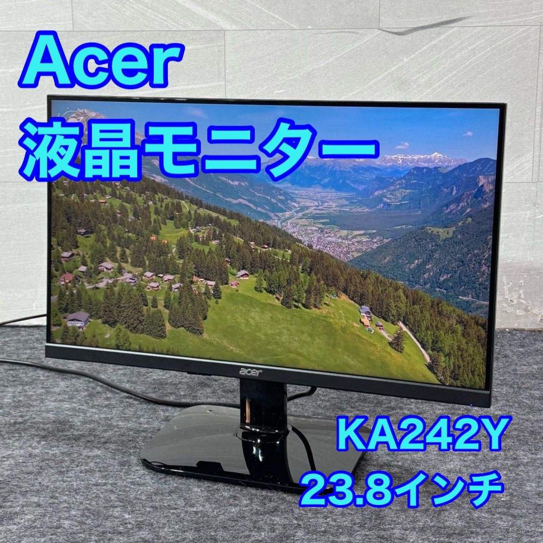 Acer 23.8型 フルHD ノングレアモニター KA242Y - メルカリ