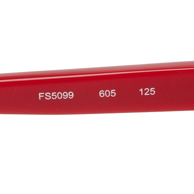 フェンディ ズッカ サングラス FS5099 レッド プラスチック レディース