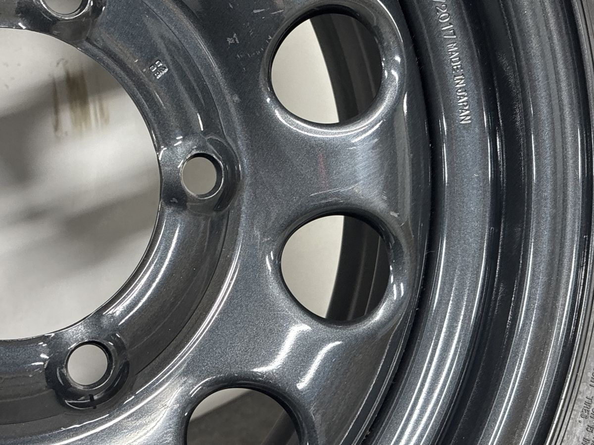 バリ溝】スズキ ジムニーシエラ ノマド 純正 15in 5.5J +5 PCD139.7