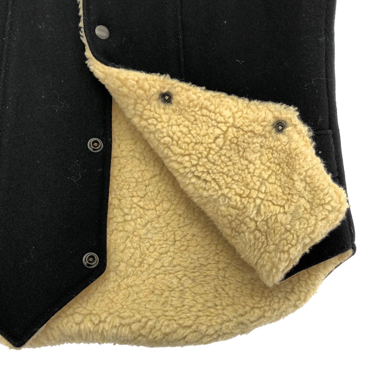 [美品] Schott × BACKDROP 別注 クロスボーン ボア ベストS Schott×BACKDROP ショット×バックドロップ SOLID VEST CROSSBONE
