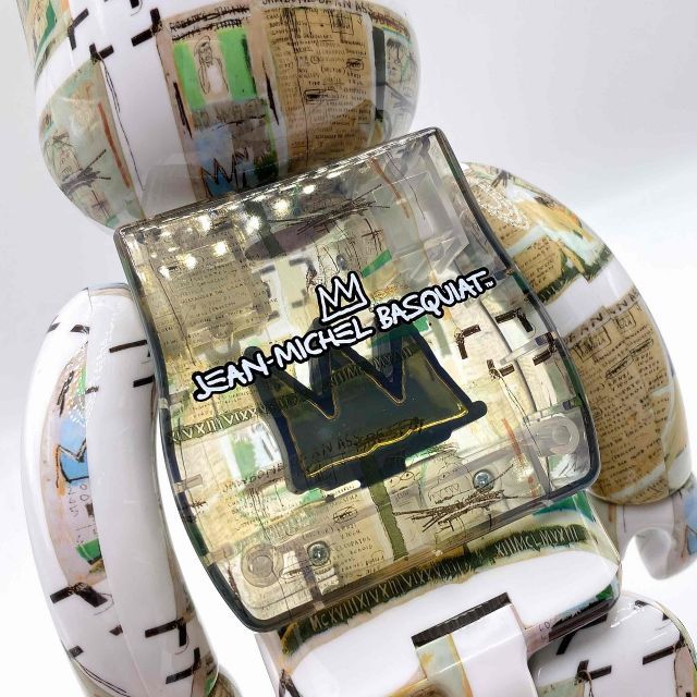MEDICOM TOY BE@RBRICK JEAN-MICHEL BASQUIAT 100％＆400% KING