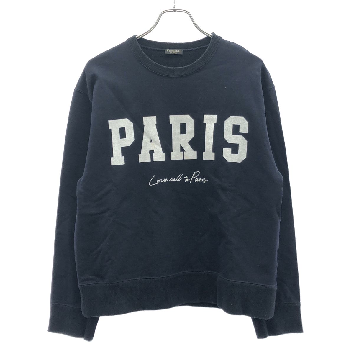 VERMEIL par iena ヴェルメイユ パー イエナ 23SS PARIS スウェット