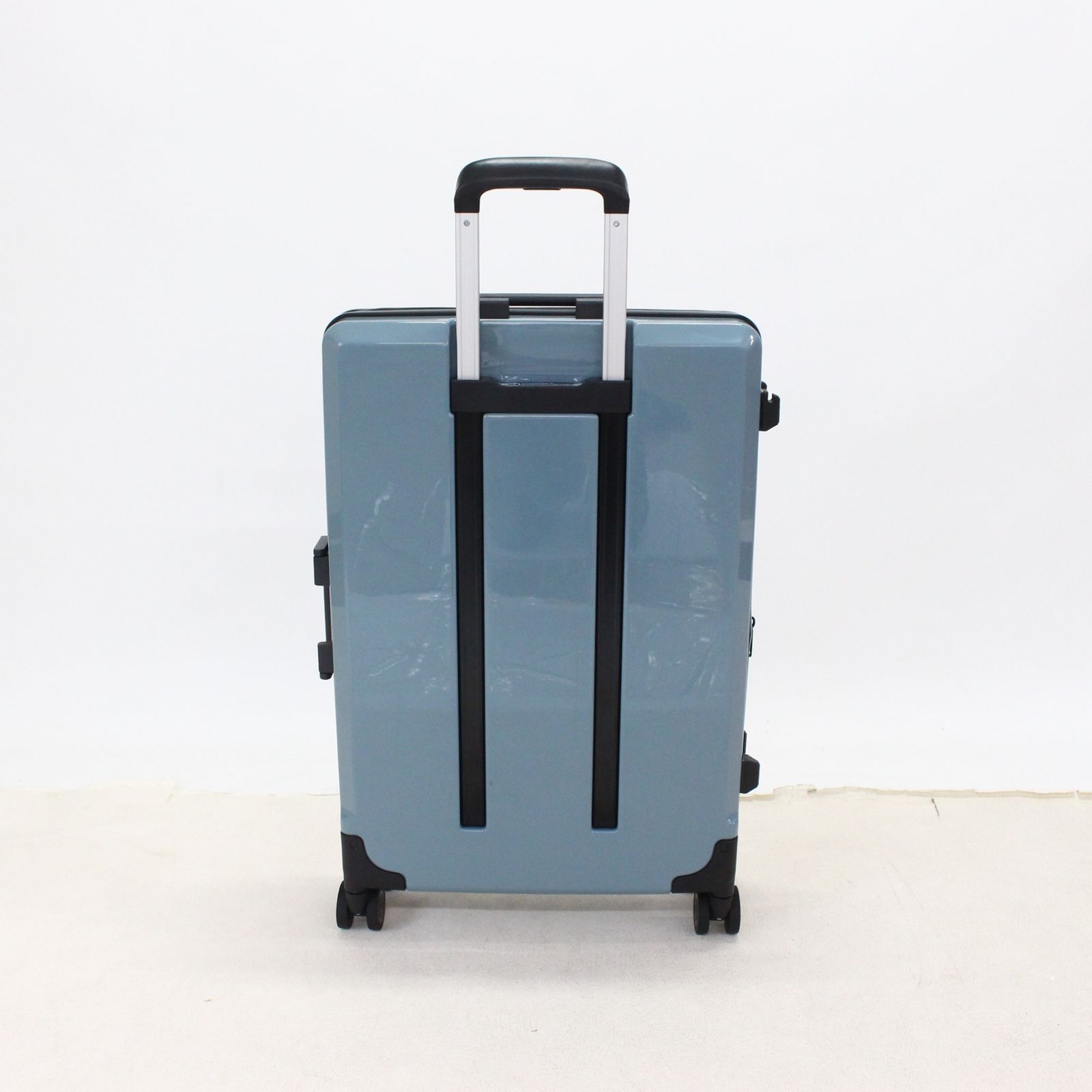 [中古] [1-3泊向けサイズ]LEGEND WALKER 6031 フィット 24L/拡張時55L ハードスーツケース 6031-60-bl グレイッシュブルー  [良い(B)] 1-3泊向けサイズ]LEGEND WALKER 6031 フィット 24L/拡張時55L ハード
