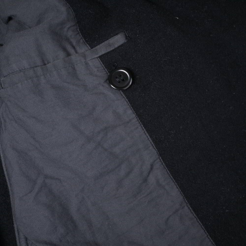 COMME des GARCONS HOMME PLUS AD2002 比翼 ウール ショート コート