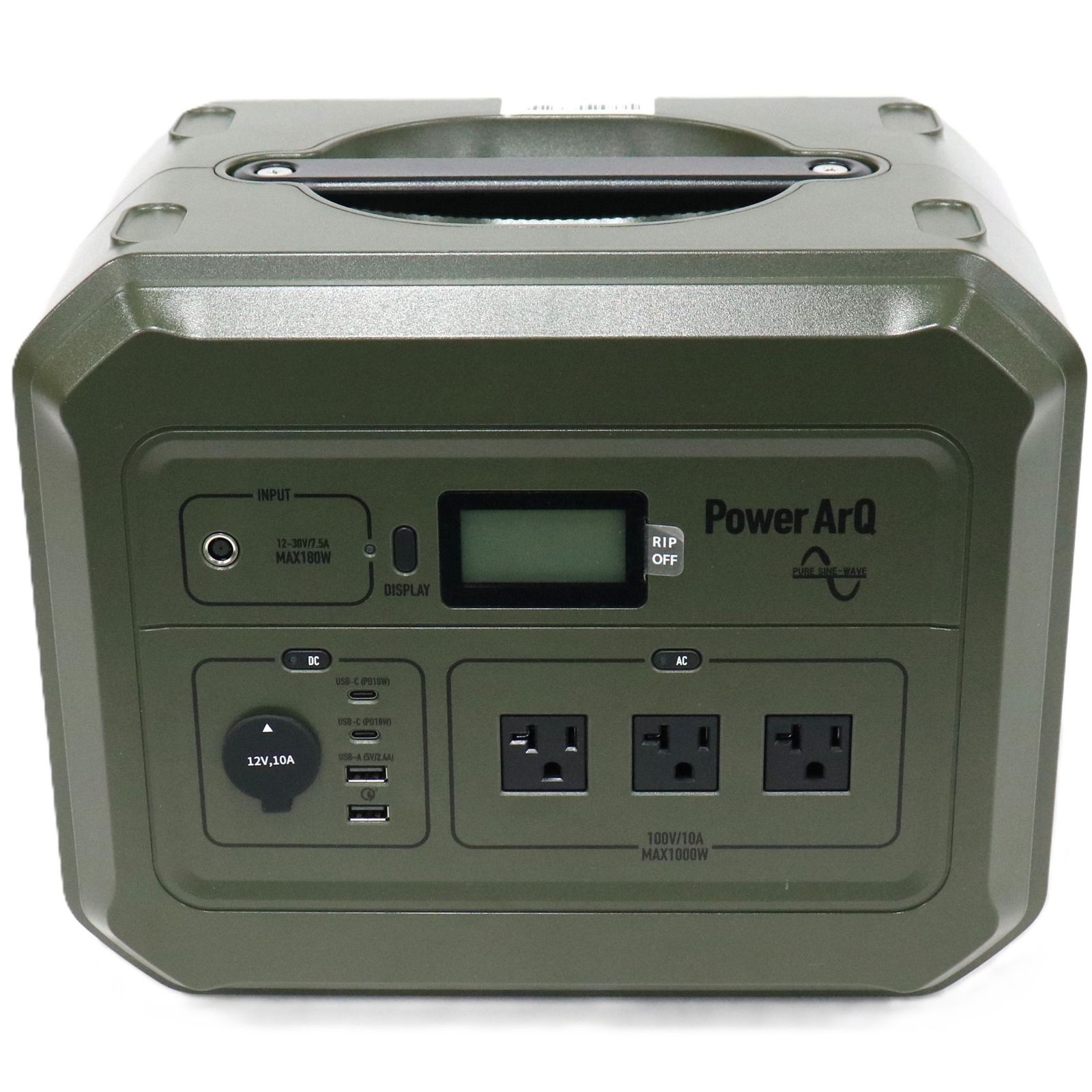 加島商事 PowerArQ Pro ポータブル電源（1000Wh）Smart Tap
