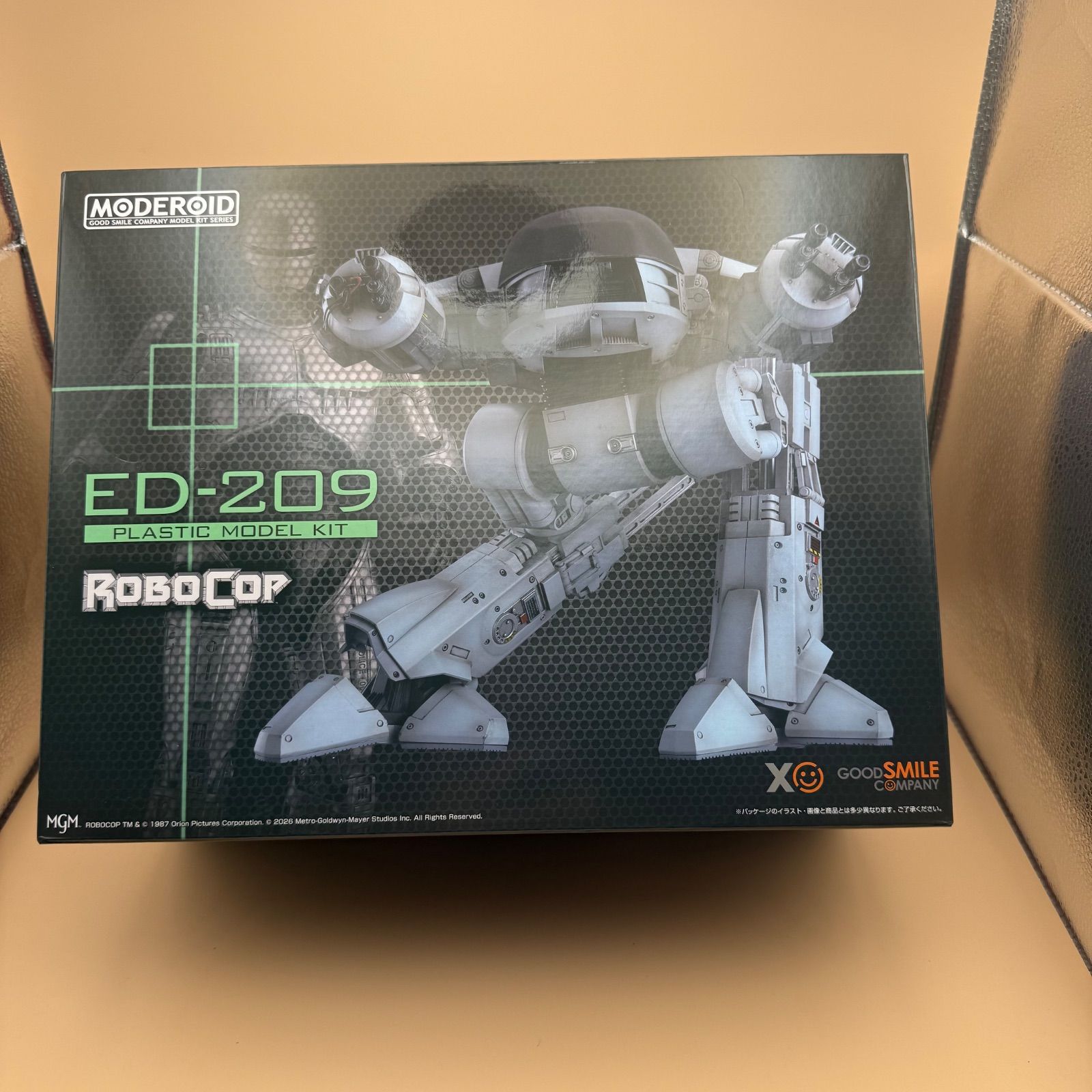 新品未開封！MODEROID ED-209 ロボコップ モデロイド プラモデル