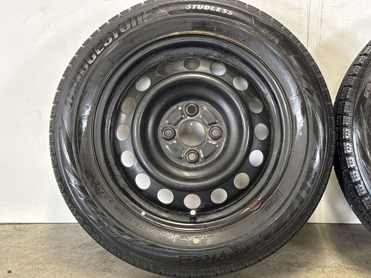 スタッドレス】トヨタ ヤリス 純正 スチール 14in 5.5J +40 PCD100 