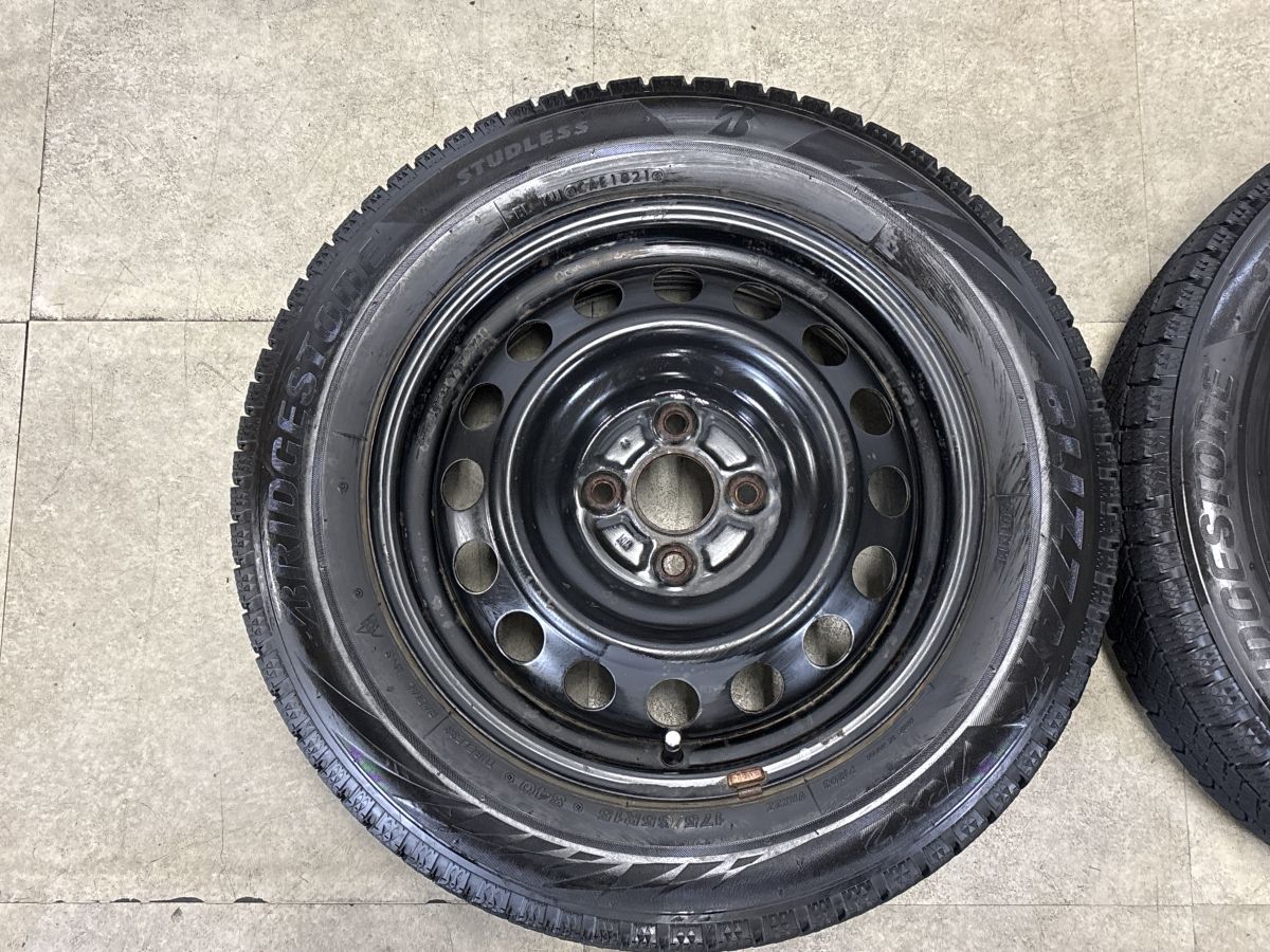 スタッドレス】トヨタ ヤリス 純正 スチール 14in 5.5J +40 PCD100