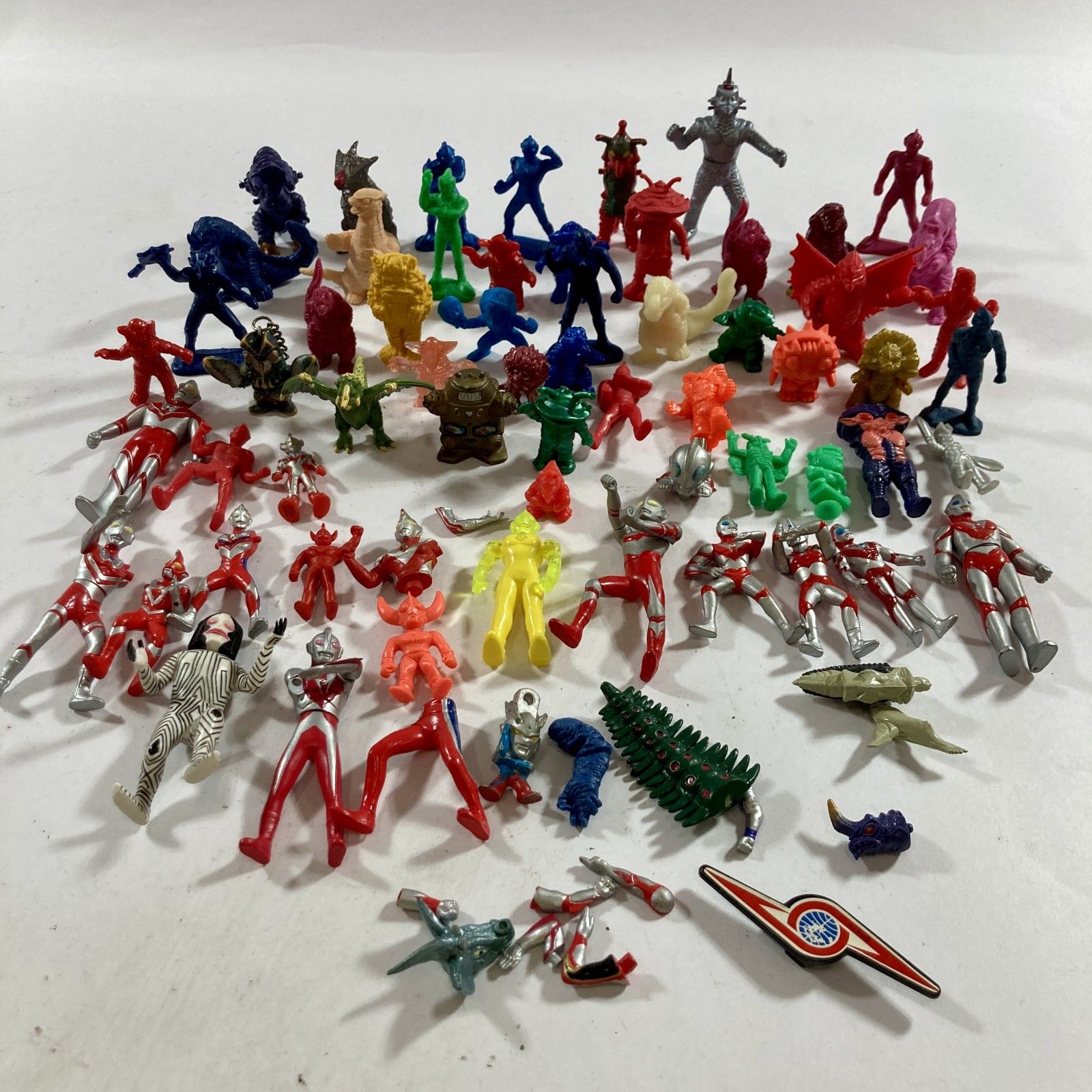 ウルトラマン ミニフィギュア 怪獣 58体セット 大量まとめ売り