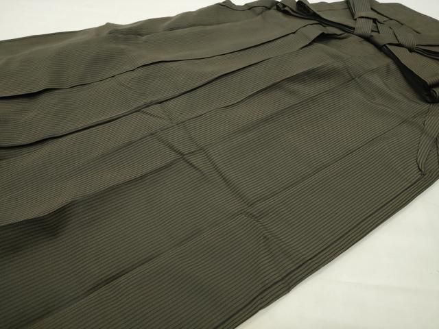 平和屋着物○男性 本場竹鳳平 行灯袴 縞 正絹 逸品 AABJ1242ph