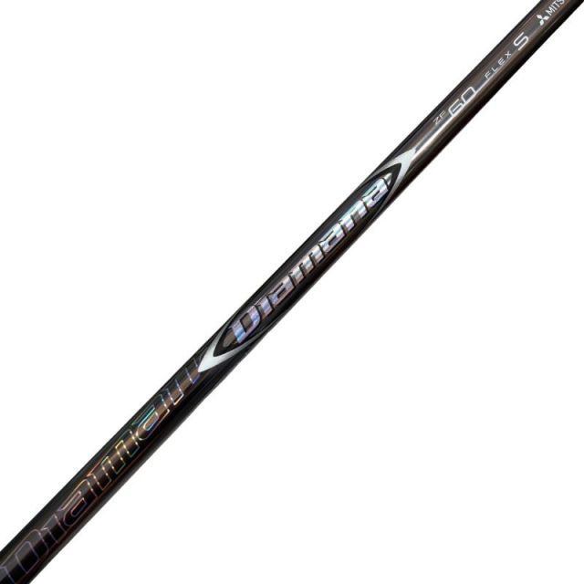 【中古】 テーラーメイドスリーブ付き(Qi4D系) 三菱ケミカル(レイヨン)ドライバー用 シャフト Diamana ZF60 (フレックスS)Bランク ゴルフクラブ