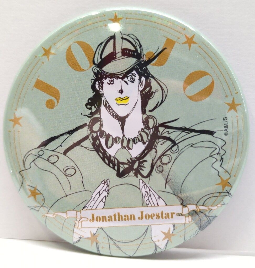 BANDAINAMCO ジョジョの奇妙な冒険 75mmホログラム缶バッジ