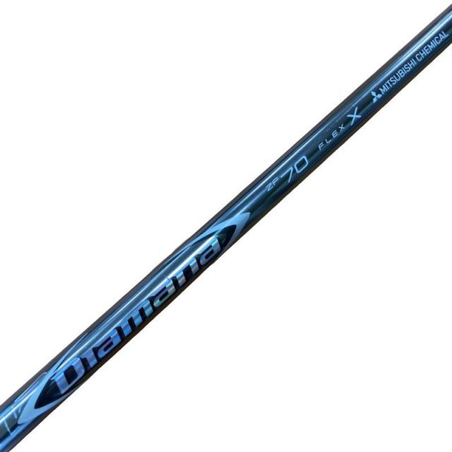 【中古】 テーラーメイドスリーブ付き(Qi4D系) 三菱ケミカル(レイヨン)フェアウェイウッド用 シャフト Diamana ZF70 (フレックスX)Bランク ゴルフクラブ