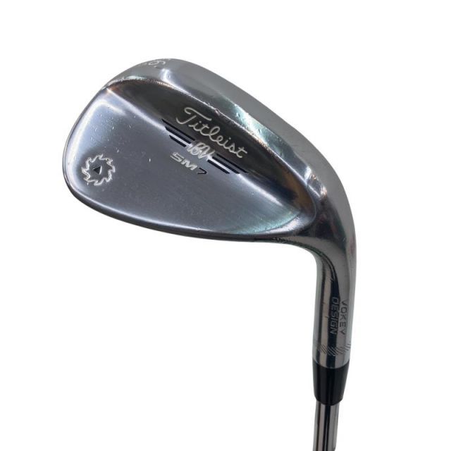 【中古】 タイトリスト VOKEY SPIN MILLED SM7 ツアークロム 56°/10°S ウェッジ WG NS PRO 950GH (フレックスS) メンズ 男性用 右利き 右用 Cランク ゴルフクラブ