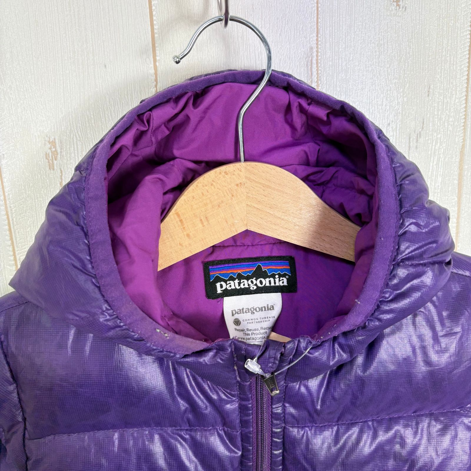 ✉️Baby's 2T パープル系 2013 Patagonia ( パタゴニア ) ハイロフト