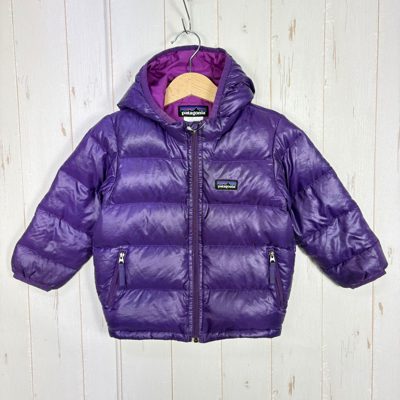 ✉️Baby's 2T パープル系 2013 Patagonia ( パタゴニア ) ハイロフト