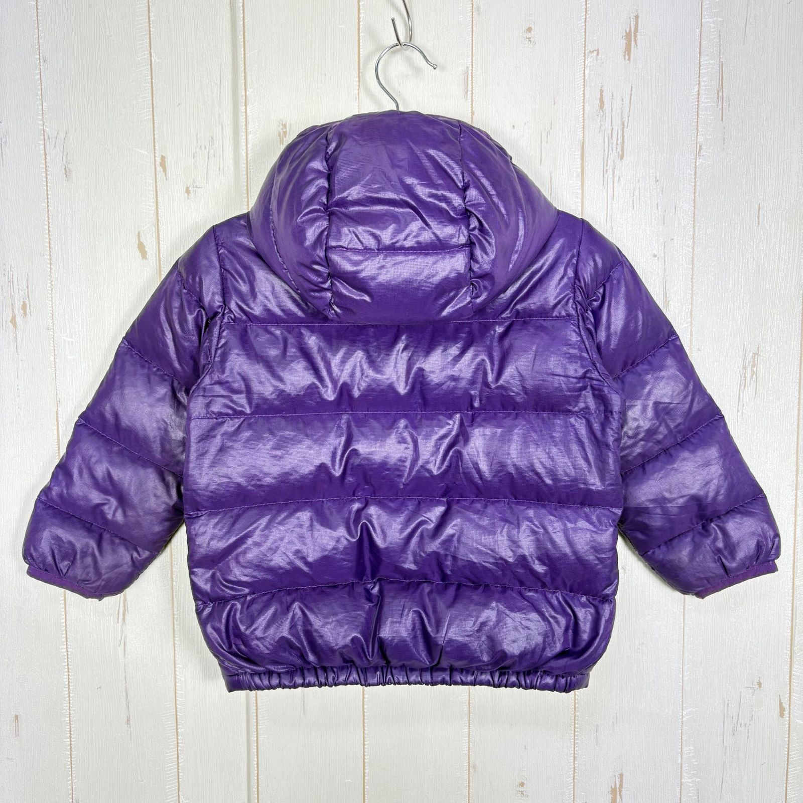 [超美品]パタゴニア フード付きダウンジャケット 紫 ✉️Baby's 2T パープル系 2013 Patagonia ( パタゴニア ) ハイロフト
