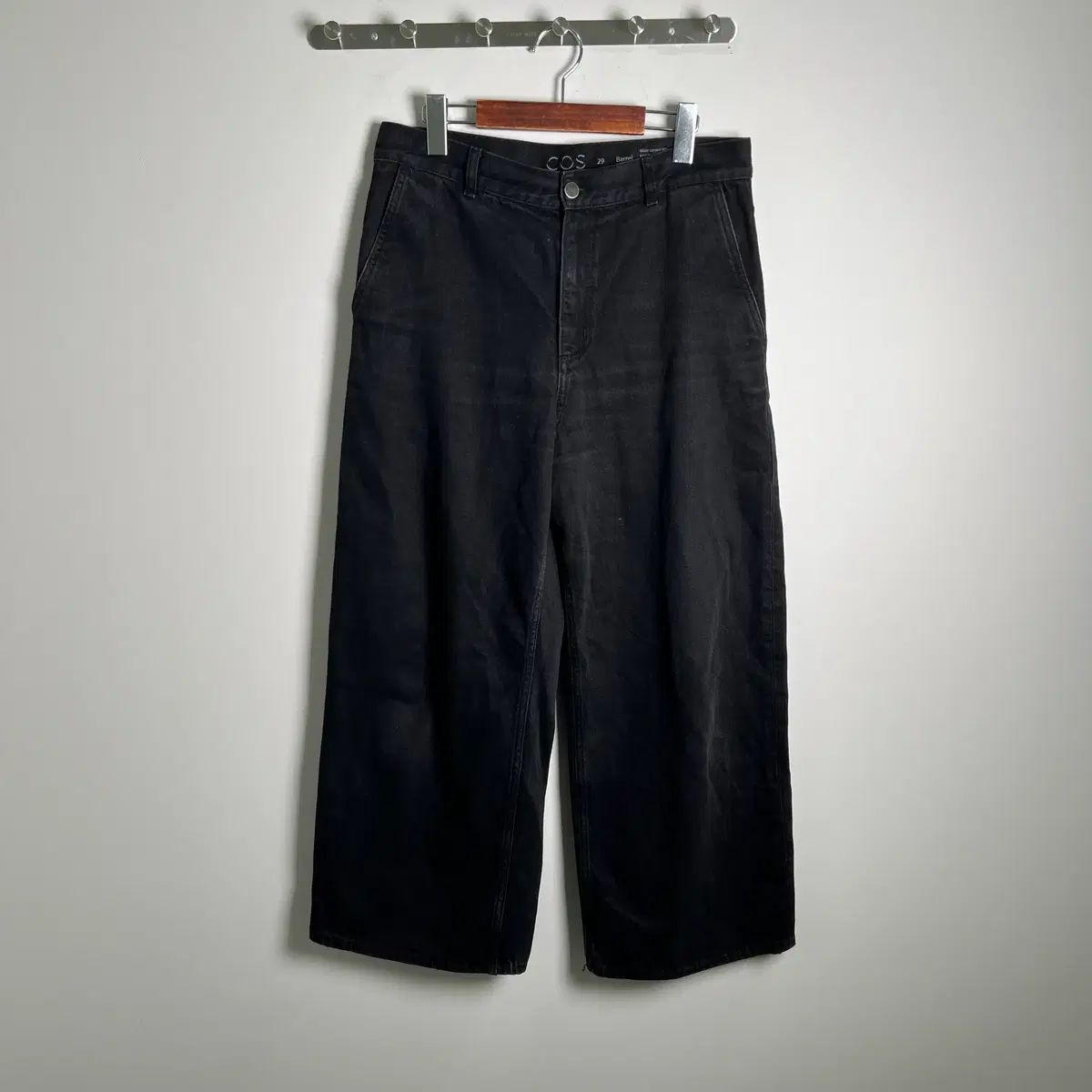 JEANS - VOLUME WIDE WIDE-LEG DENIM TROUSERS コス COS RELAXED-FIT 