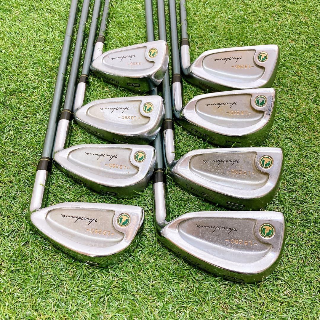 ゴルフ 【女性用】HONMA LB280 レディース アイアンセット 8本（L）