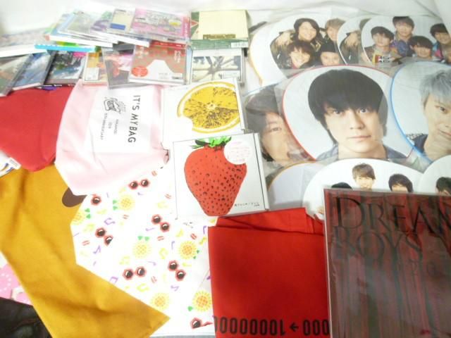 関ジャニ∞ 他 CD DVD バッグ ペンライト うちわ 等グッズセット