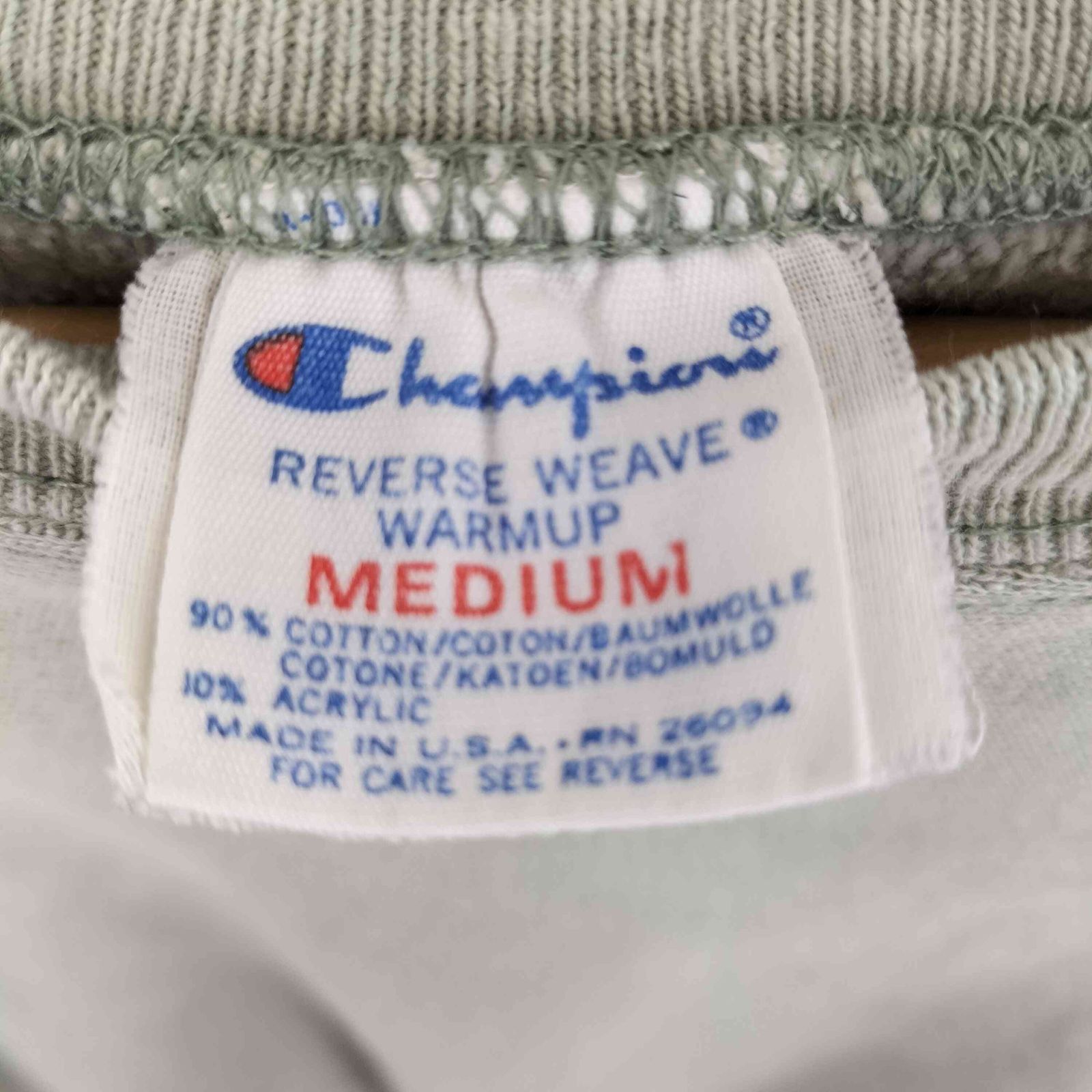 チャンピオン Champion 80S トリコタグ後期 USA製 リバースウィーブ