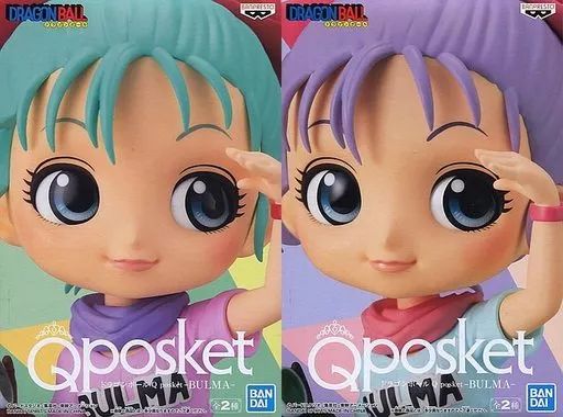 【中古】「非常に良い」ドラゴンボール Q posket-BULMA- 全2種セット 中古】フィギュア 全2種セット 「ドラゴンボール」 Q posket-BULMA