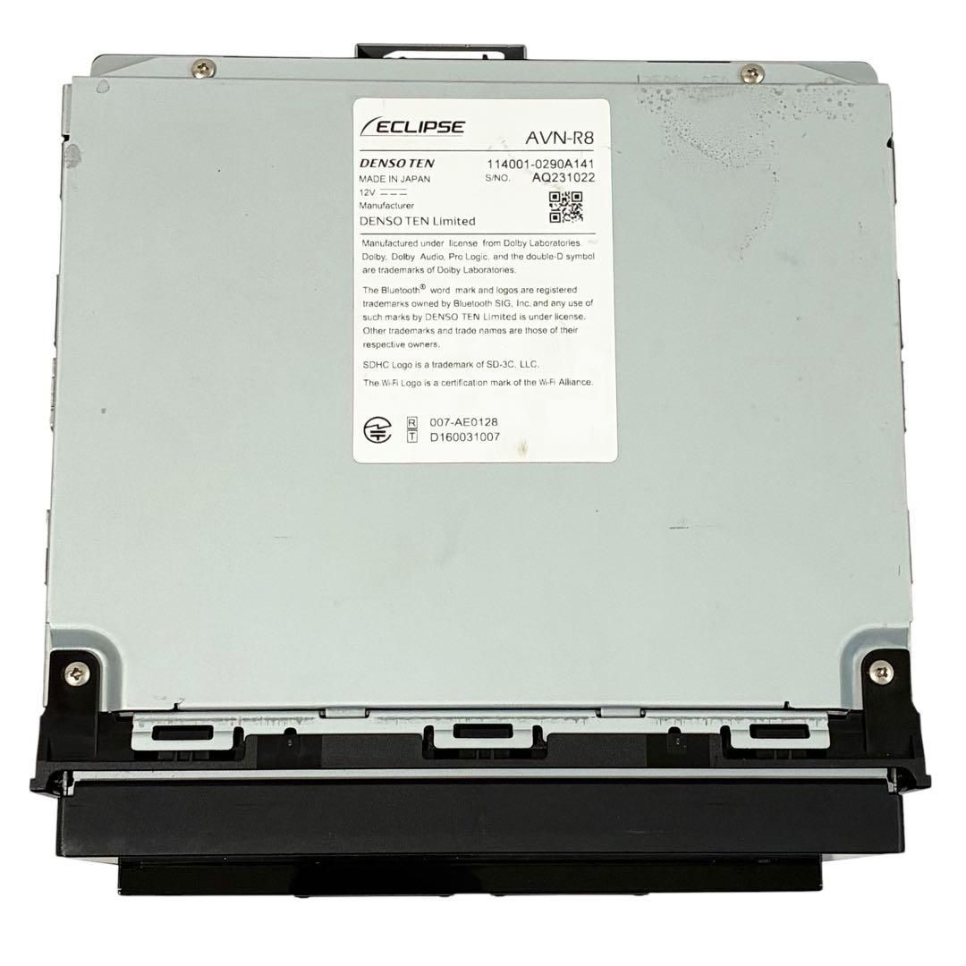 ECLIPSE 7型 カーナビ Rシリーズ AVN-R8 イクリプス デンソーテン