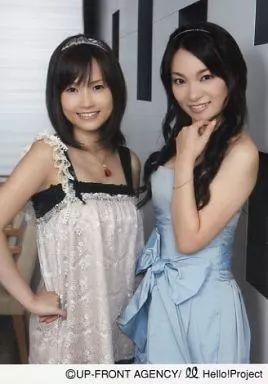6089 モーニング娘。 安倍なつみ 保田圭 生写真 中古】生写真(ハロプロ) モーニング娘。/安倍なつみ・保田圭/膝上