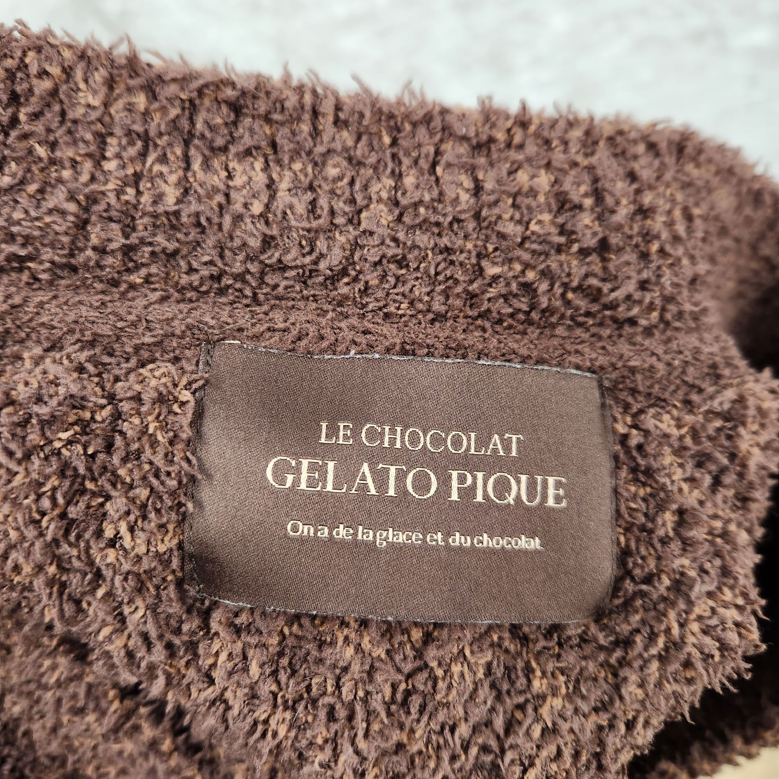 gelato pique／ジェラートピケ バレンタイン限定ベビモコメランジリブ