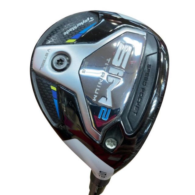 中古】 テーラーメイド SIM2 5W フェアウェイウッド FW リシャフト