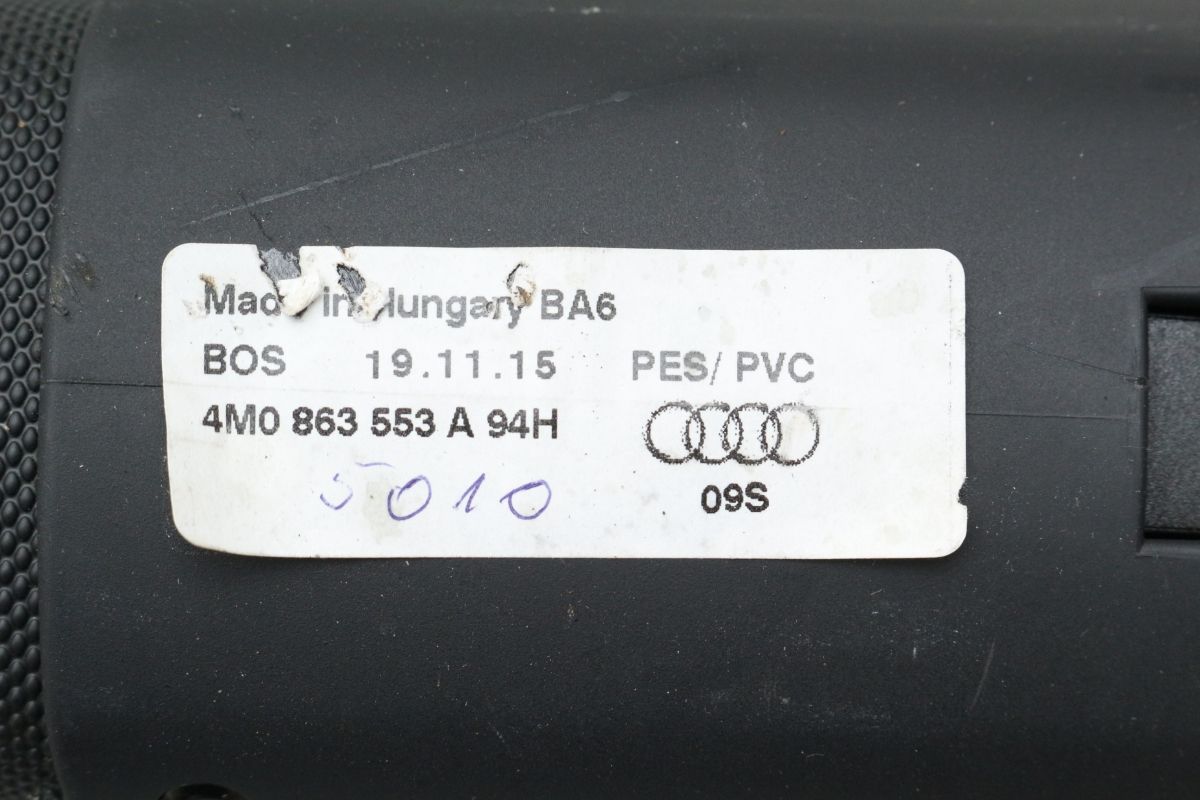 新車外し】アウディ 4M型 Q7 純正 トノカバー ラゲッジ